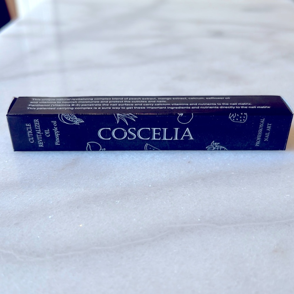 COSCELIA cuticle revitalizer oil / pineapple oil NEW / NWT in box